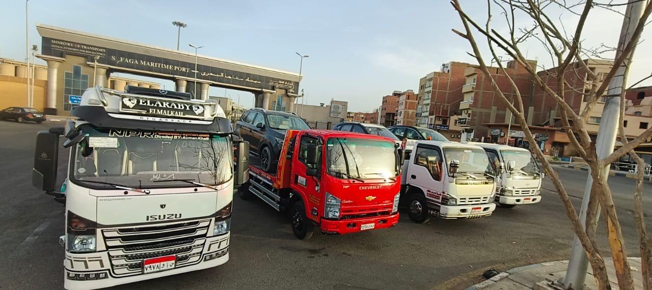 ونش إنقاذ نفق الشهيد أحمد حمدي