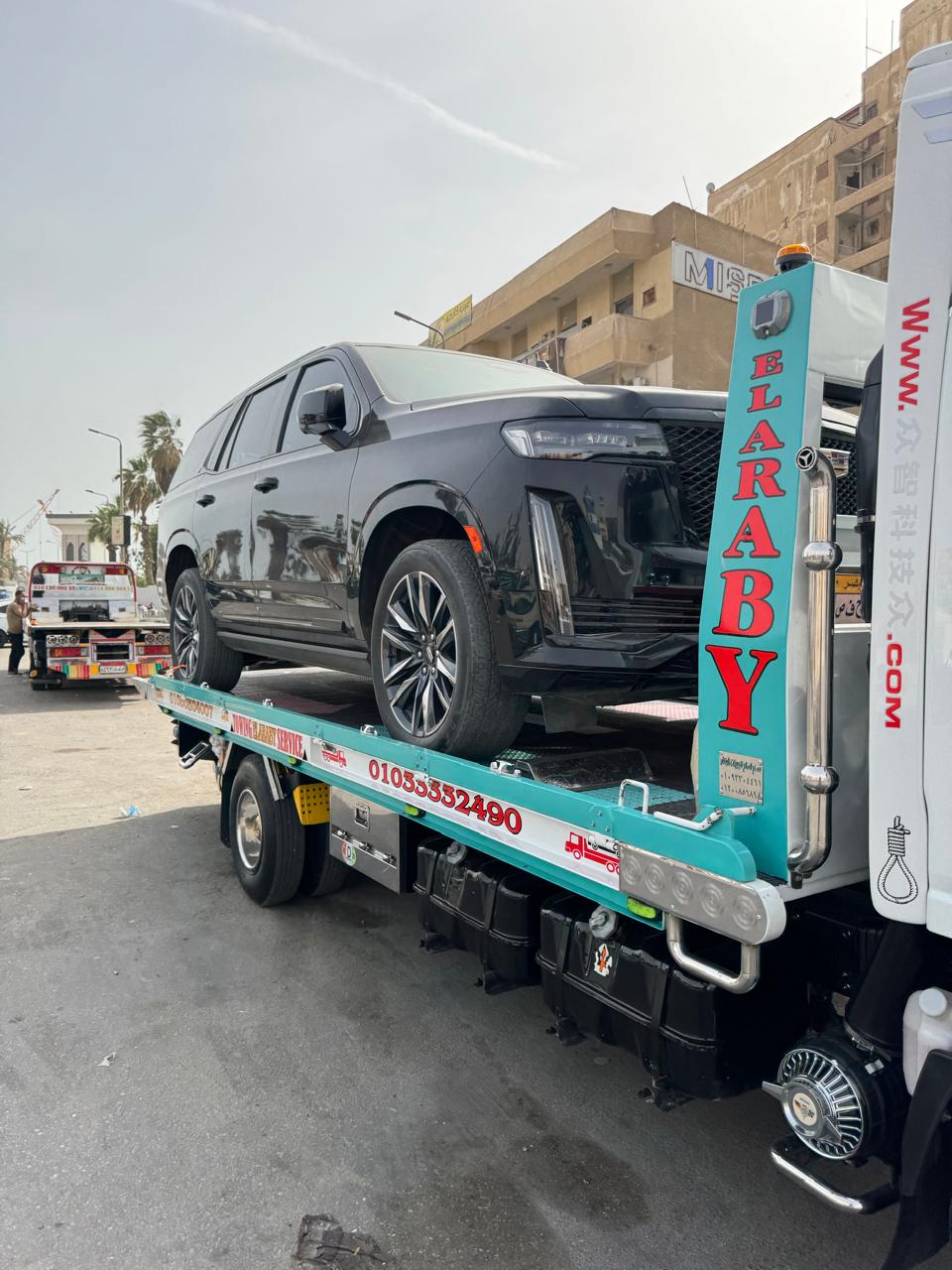 ونش إنقاذ السخنة